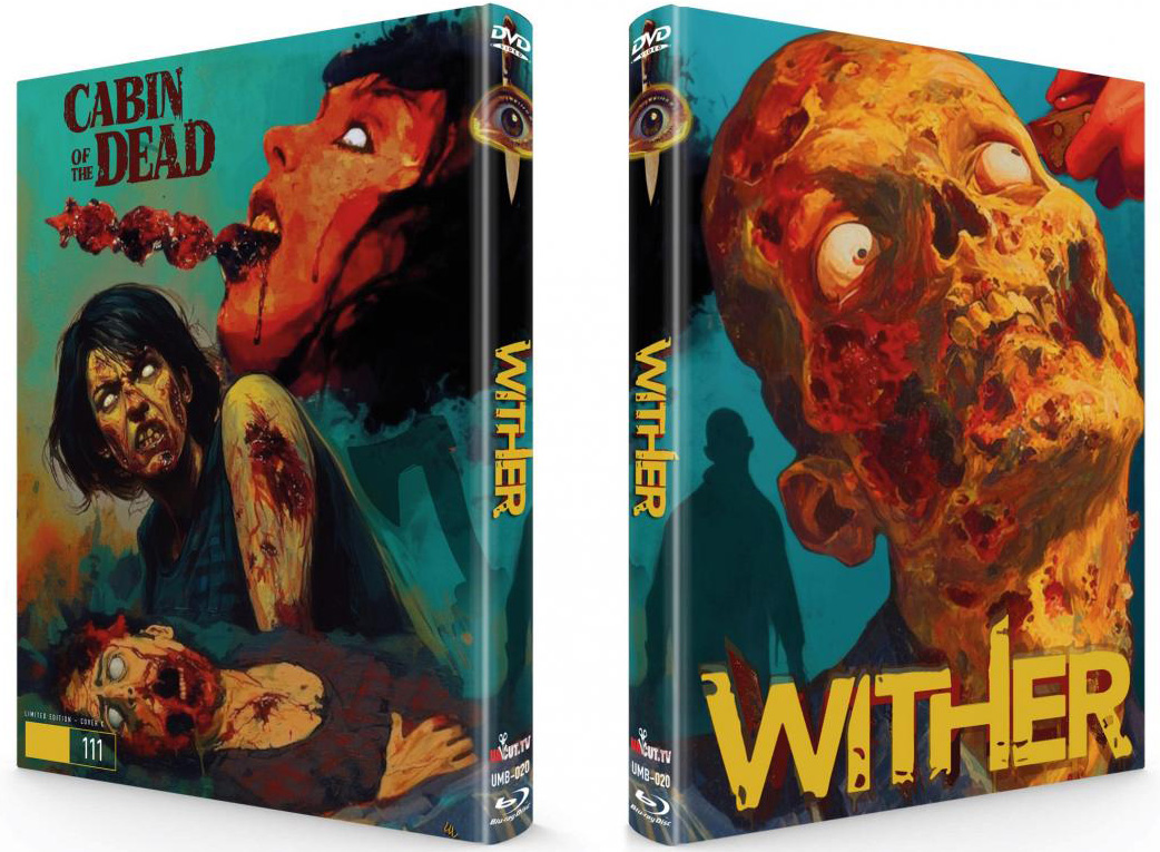 WITHER (CABIN OF THE DEAD) (Blu-Ray+DVD) - Cover C - Mediabook - Limited 111 Edition