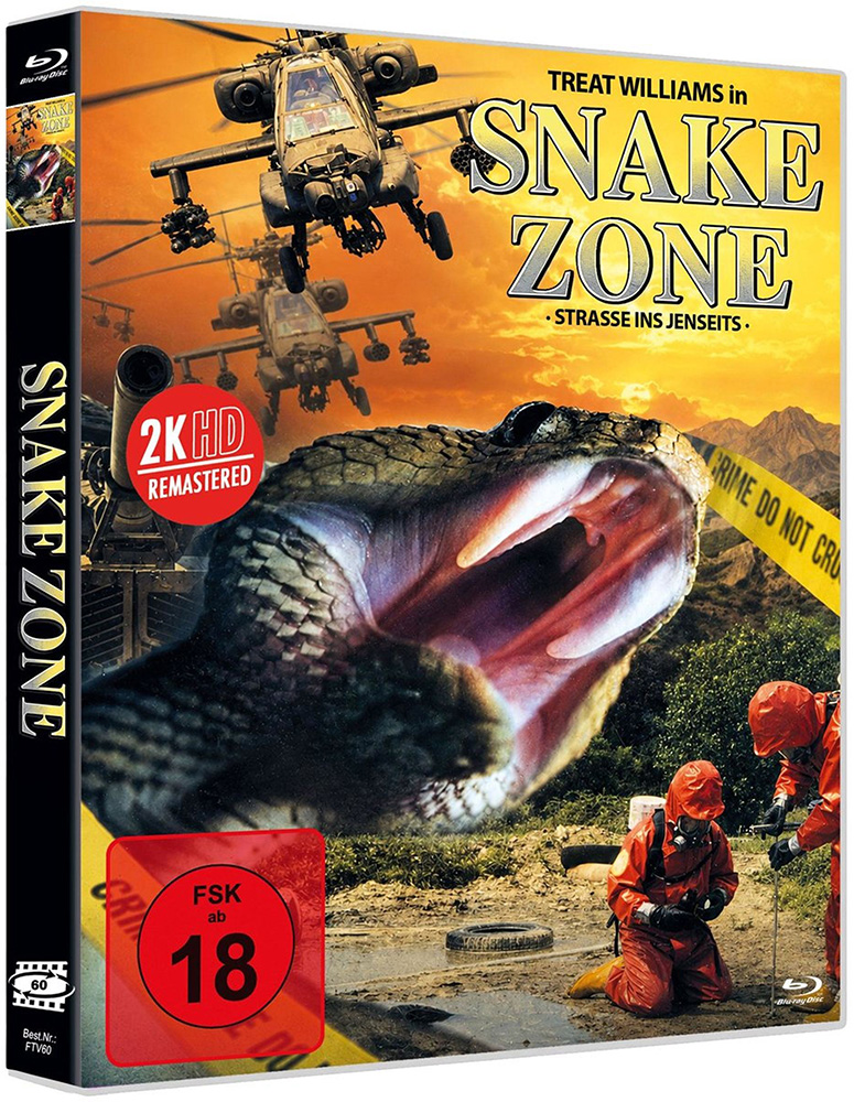 SNAKE ZONE - STRASSE INS JENSEITS (Blu-Ray)  - Cover A
