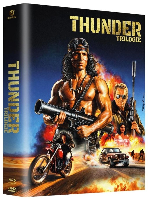 THUNDER TRILOGIE (Blu-Ray+DVD) (6Discs) - Cover A - Mega Mediabook - Limited 163 Edition