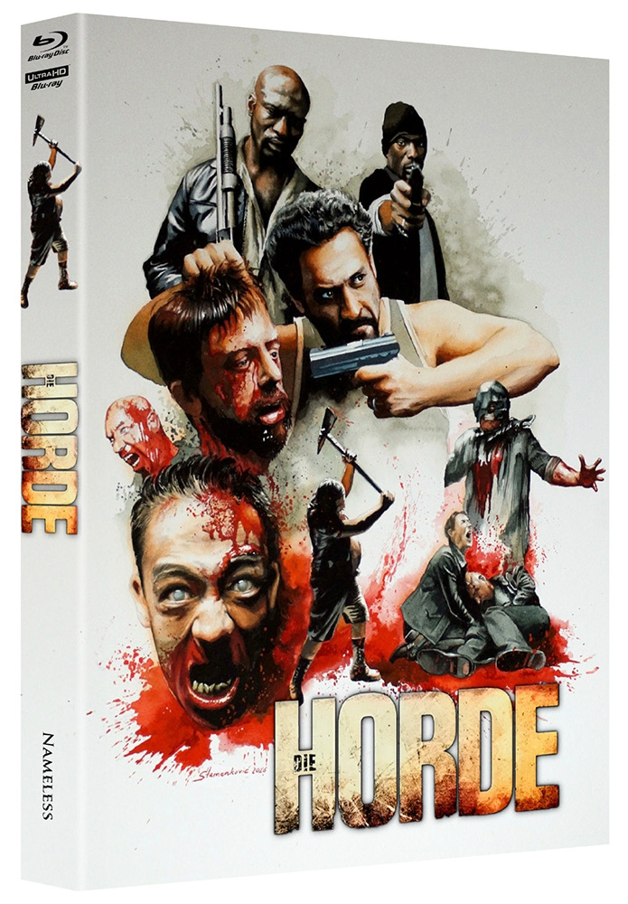 HORDE. DIE (4K UHD+Blu-Ray) - Cover A - Mediabook - Limited 444 Edition