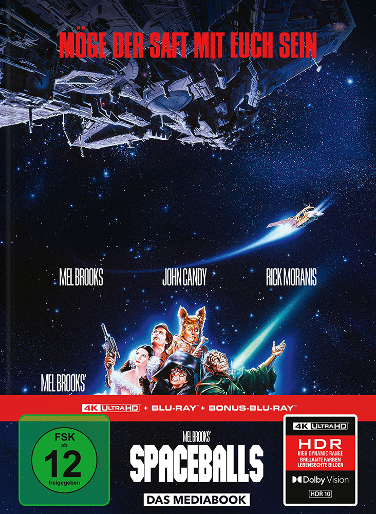 SPACEBALLS (4K UHD+2Blu-Rays) - Mediabook - Limited Edition