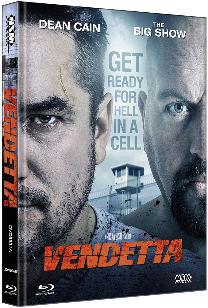 VENDETTA (2015) (Blu-Ray+DVD) - Cover A - Mediabook - Limited 444 Edition - Uncut