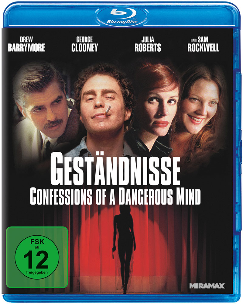 GESTÄNDNISSE - CONFESSIONS OF A DANGEROUS MIND (Blu-Ray)