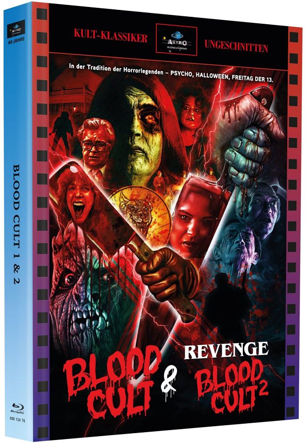 BLOOD CULT 1&2 (Blu-Ray) (2Discs)- Cover A - Mediabook - Limited 66 Edition