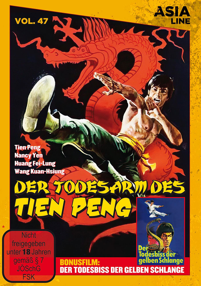 TODESARM DES TIEN PENG, DER + Bonusfilm