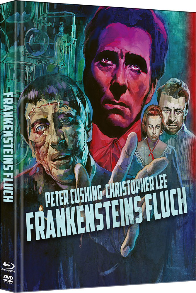FRANKENSTEINS FLUCH (Blu-Ray+DVD) - Cover B - Mediabook - Limited 333 Edition