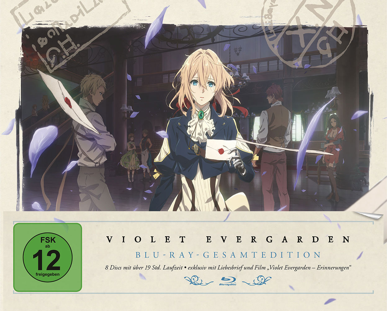 VIOLET EVERGARDEN - Gesamtedition (Blu-Ray) (8Discs)