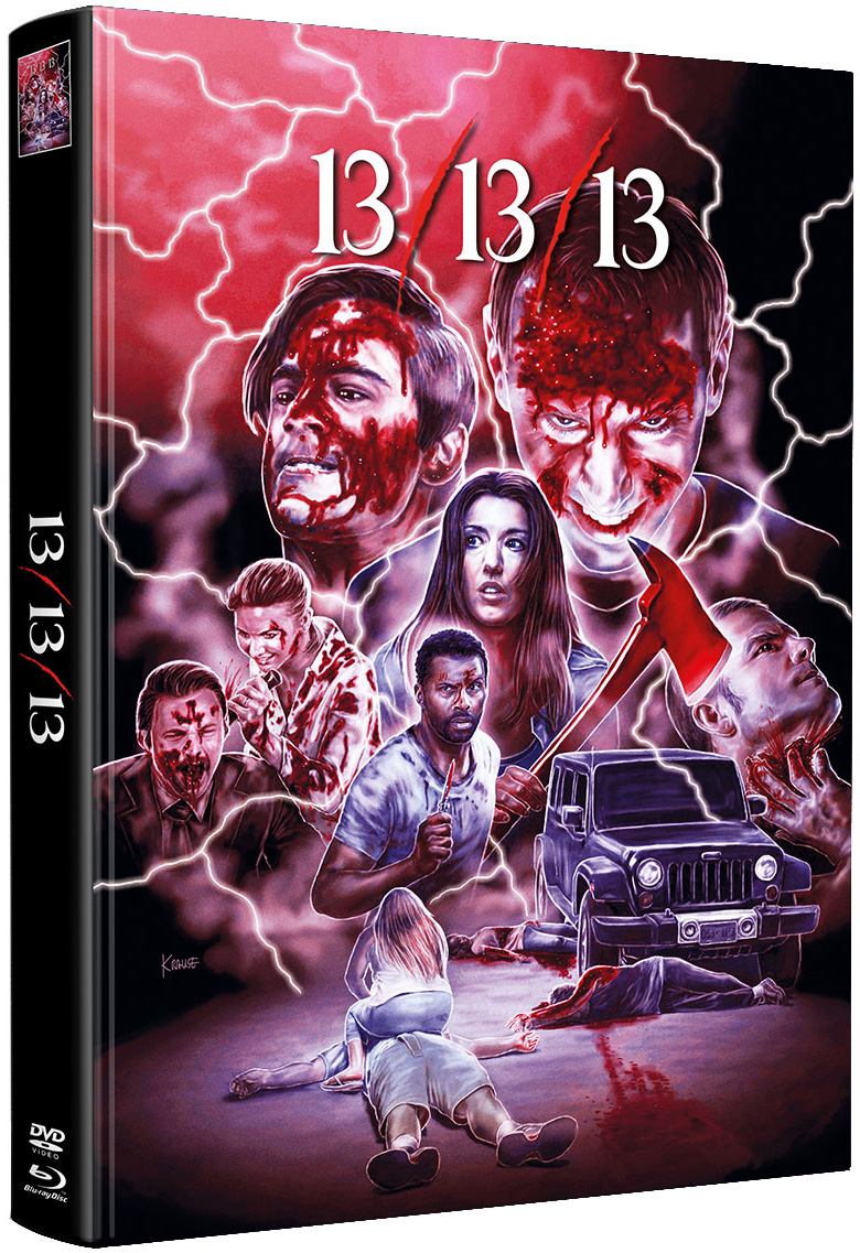 13/13/13 (Blu-Ray) (2Discs) - Mediabook (Wattiert) - Limited 100 Edition