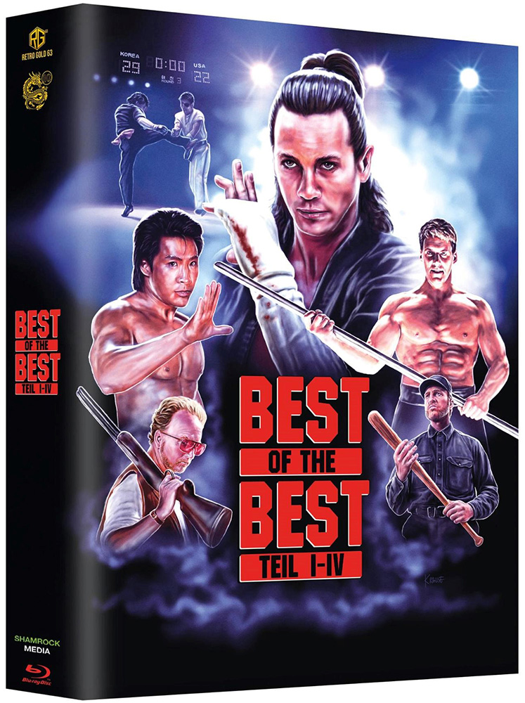 BEST OF THE BEST - Teil I-IV (Blu-Ray) (4Discs) - Cover A - Mega Mediabook - Limited 222 Edition