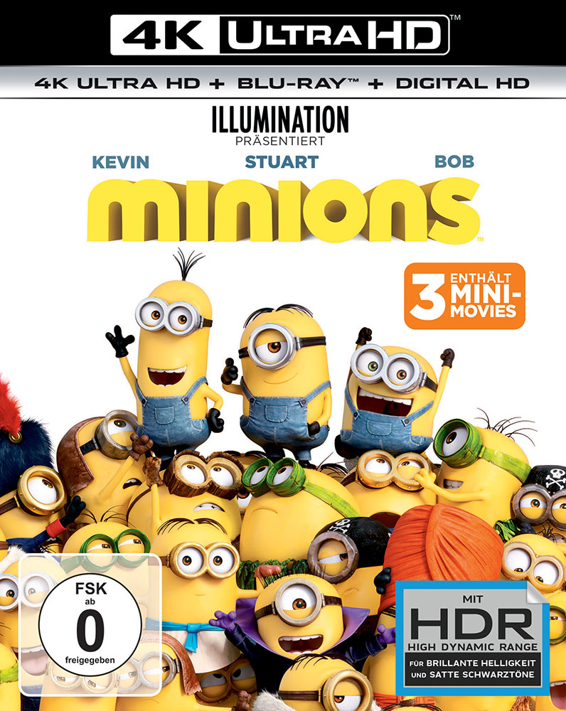 MINIONS (4K UHD+Blu-Ray)