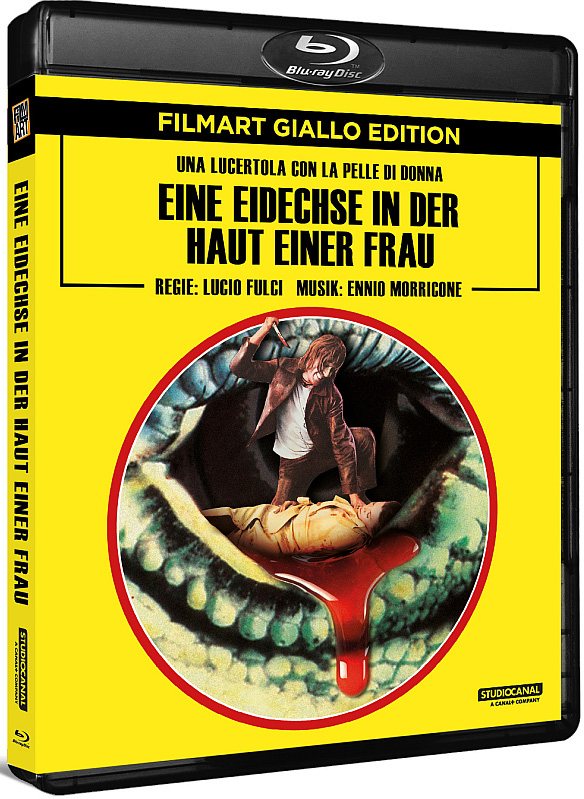 A LIZARD IN A WOMEN´S SKIN (Blu-Ray) (Neuauflage) - Wendecover