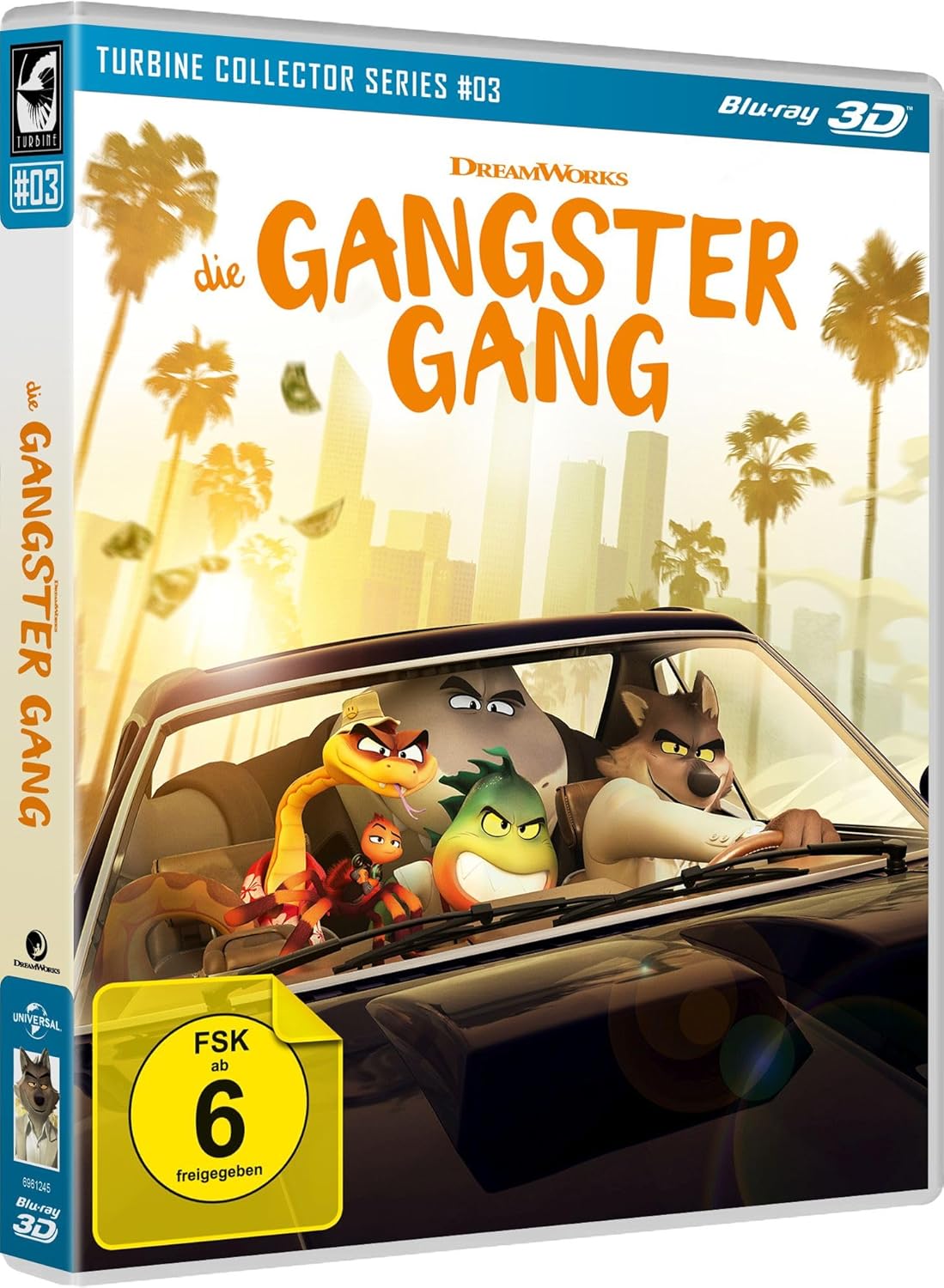 GANGSTER GANG, DIE (Blu-Ray 3D) - Turbine Collector Series #03