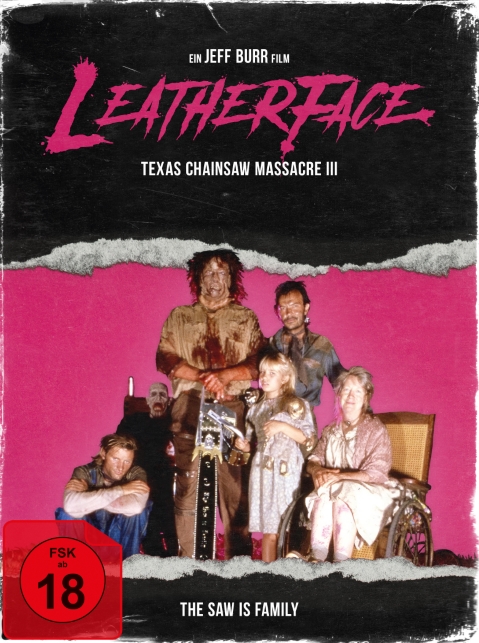 LEATHERFACE: TEXAS CHAINSAW MASSACRE III (2Blu-Ray+DVD) - Digipack - Limited Edition