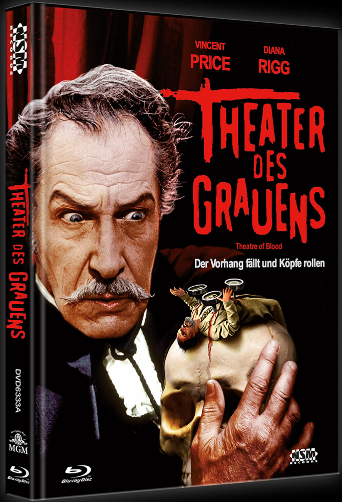 Theater des Grauens (BD+DVD) - Cover A - Mediabook 006/444