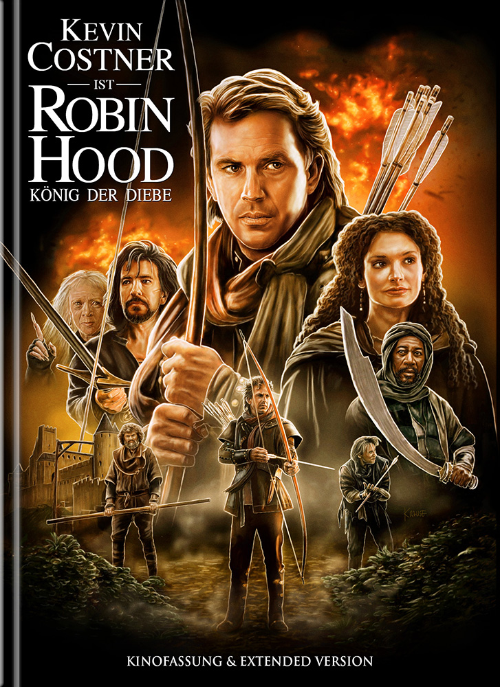 ROBIN HOOD (4K UHD+2Blu-Rays) - Cover B - Mediabook - Limited Edition
