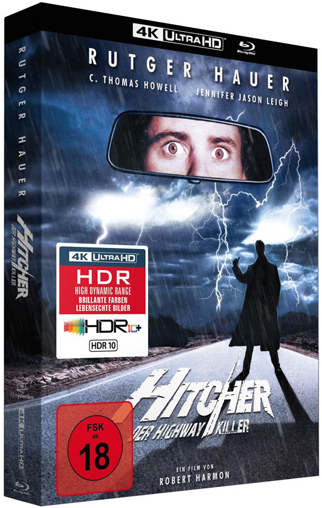 HITCHER - DER HIGHWAYKILLER (4K UHD+Blu-Ray) - Mediabook - Limited Edition