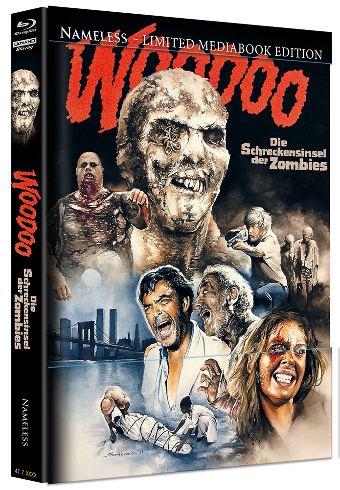 WOODOO (4K UHD) (4Discs) - Cover B - Mediabook - Limited 500 Edition