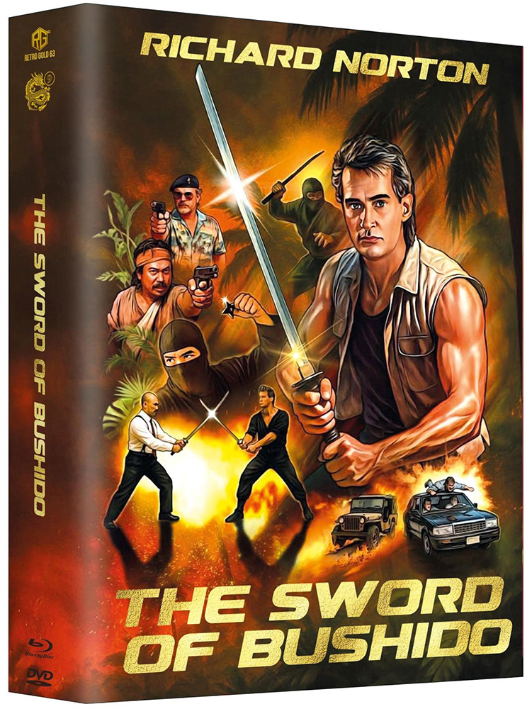 SWORD OF BUSHIDO, THE (KARATE CHAMP) (Blu-Ray+DVD) (3Discs) - Cover B - Mega Mediabook - Limited 163 Edition