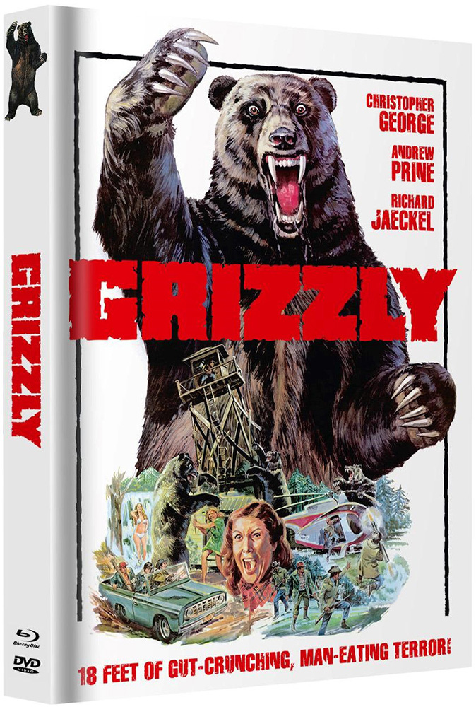 GRIZZLY (Blu-Ray+DVD) - Cover C - Mediabook - Limited 200 Edition