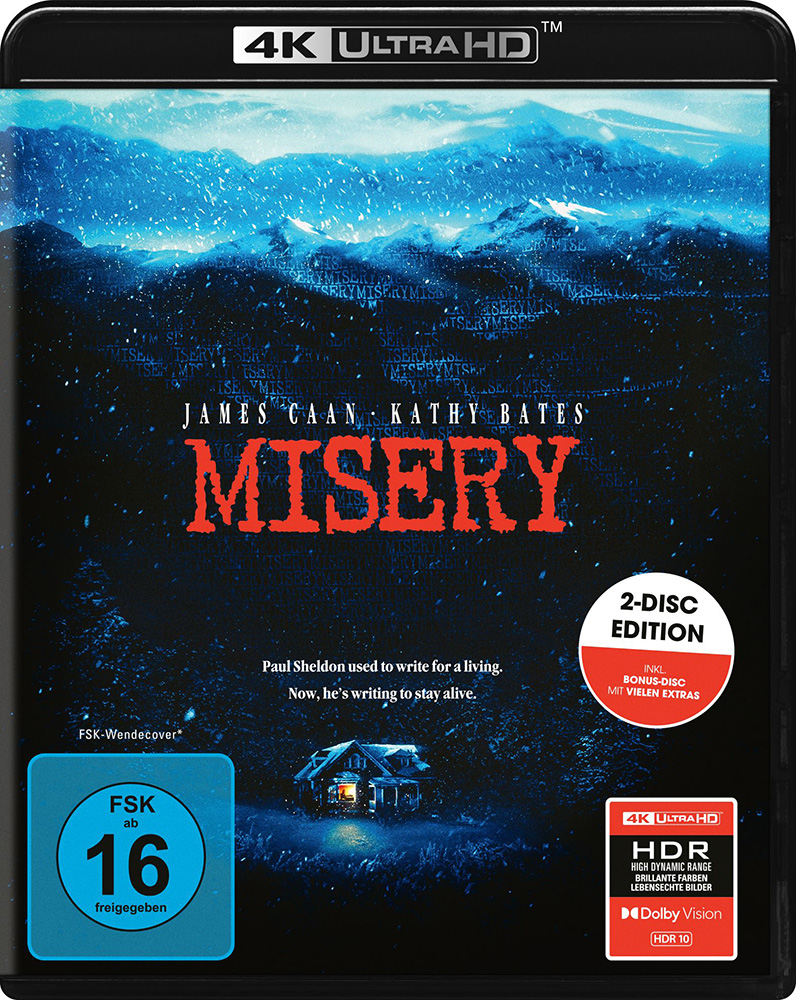 MISERY (4K UHD+ Bonus Blu-Ray)
