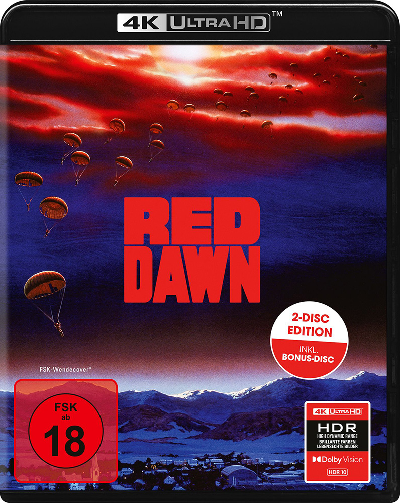 RED DAWN (DIE ROTE FLUT) (4K UHD+ Bonus Blu-Ray)