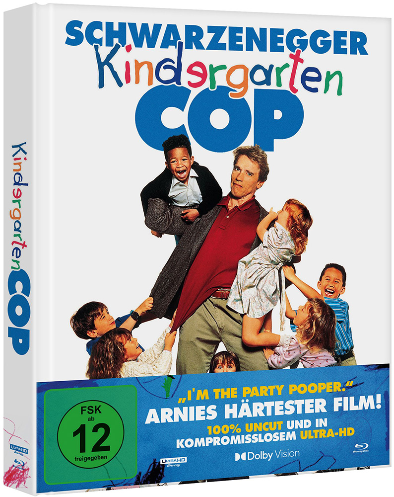 KINDERGARTEN COP (4K UHD+Blu-Ray) - Mediabook - Limited Edition