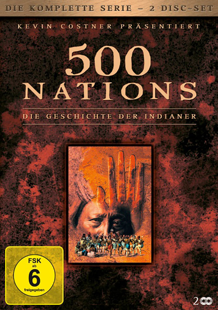 500 NATIONS - DIE GESCHICHTE DER INDIANER - Die komplette Serie (2DVD)