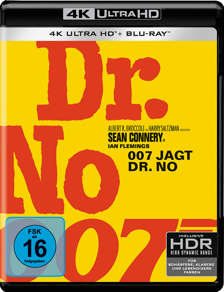 JAMES BOND 007: JAGT DR. NO (4K UHD+Blu-Ray)