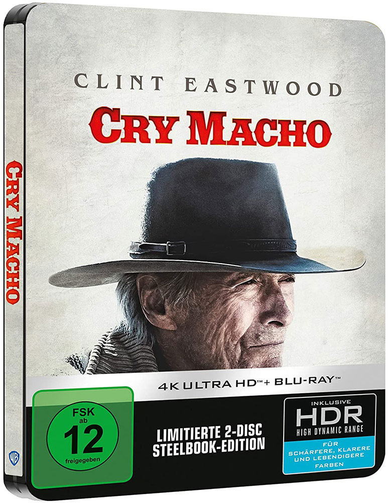 CRY MACHO (4K UHD+Blu-Ray) - Limited SteelBook Edition