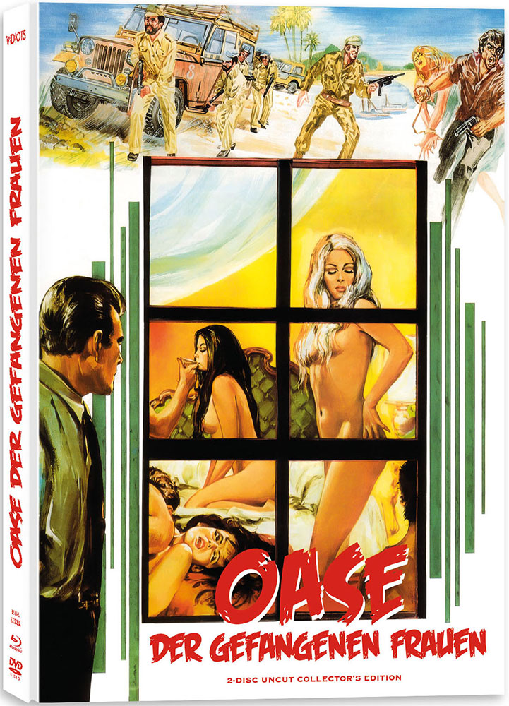 OASE DER GEFANGENEN FRAUEN (Blu-Ray+DVD) - Cover B - Mediabook - Limited 111 Edition