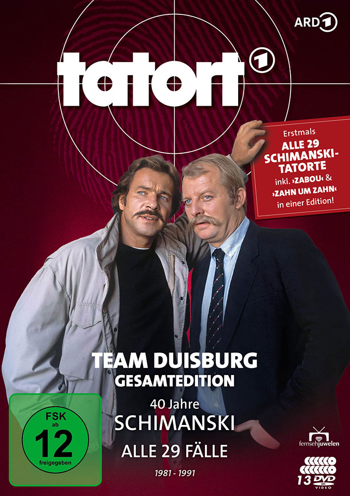 TATORT DUISBURG - 40 JAHRE SCHIMANSKI (15Discs) - Gesamtedition: Alle 29 Folgen