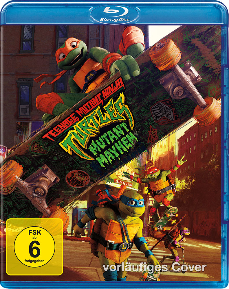 TEENAGE MUTANT NINJA TURTLES: MUTANT MAYHEM (Blu-Ray)