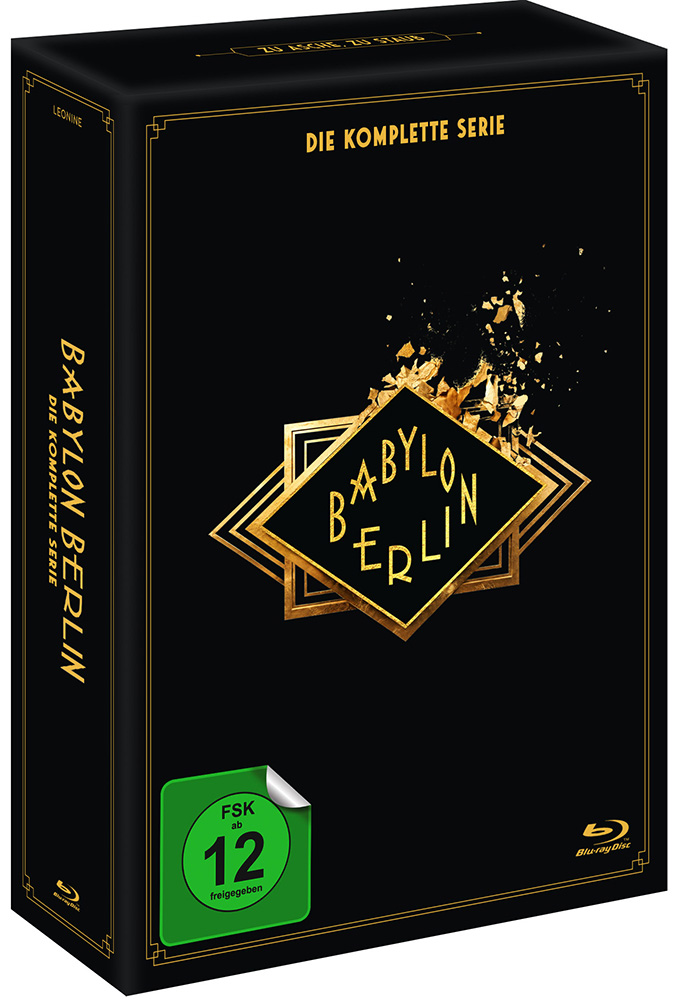 BABYLON BERLIN KOMPLETTBOX - Staffel 1-5 (Blu-Ray) (12 Discs)