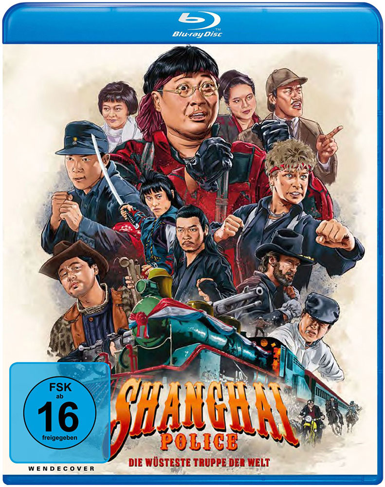 SHANGHAI POLICE (Blu-Ray) (3Discs) - 5 Schnittfassungen