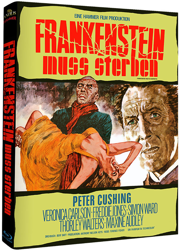 FRANKENSTEIN MUSS STERBEN (Blu-Ray) - Cover A - Mediabook - Limited Edition