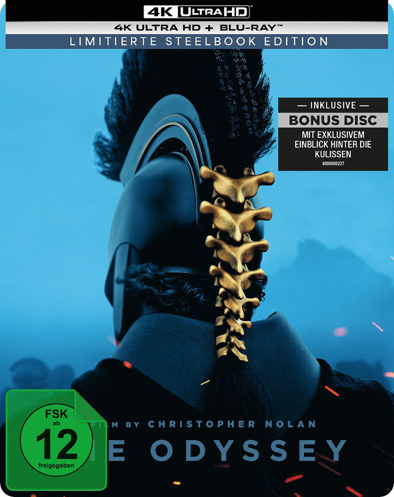 ODYSSEE, DIE (4K UHD+2Blu-Rays) - Cover A - Limited SteelBook Edition