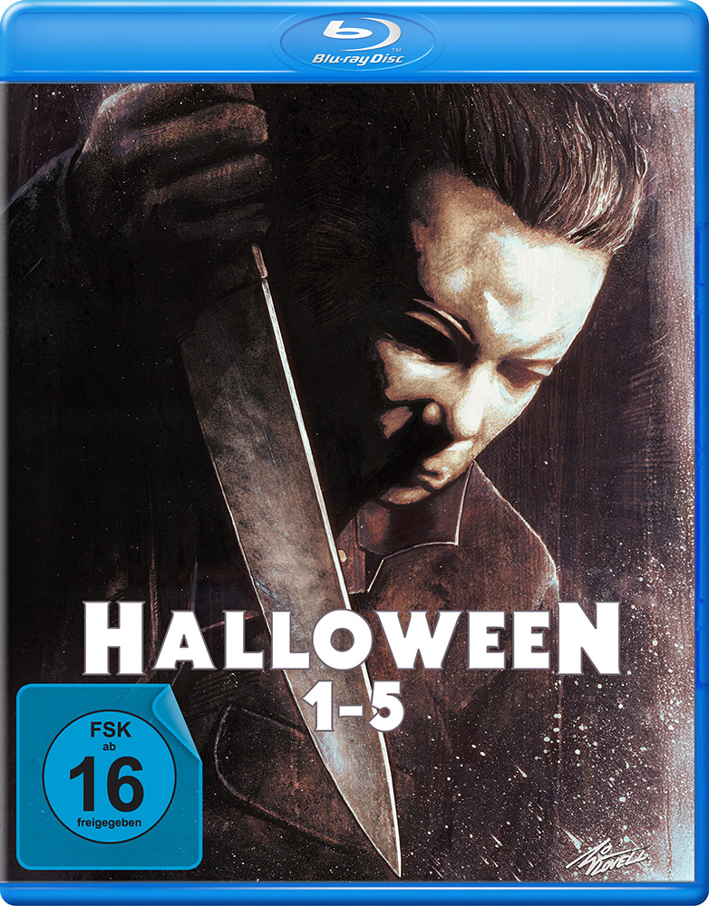 HALLOWEEN 1-5 (Blu-Ray) - Collection - Uncut