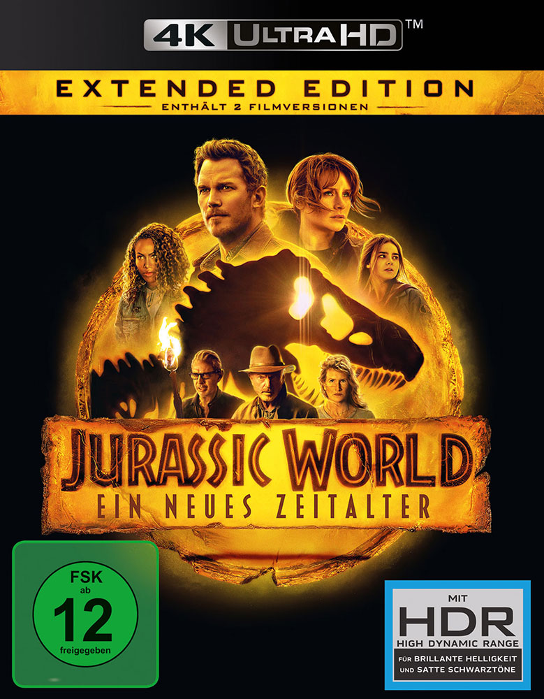 JURASSIC WORLD - EIN NEUES ZEITALTER (4K UHD) - Extended Edition