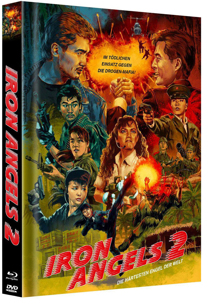 IRON ANGELS 2 (Blu-Ray+DVD) - Cover B - Mediabook - Limited 200 Edition