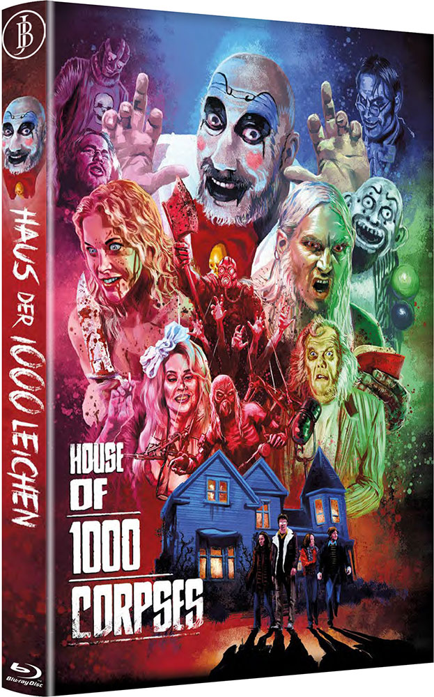 HAUS DER 1000 LEICHEN (Blu-Ray) - große Hartbox - Limited Edition