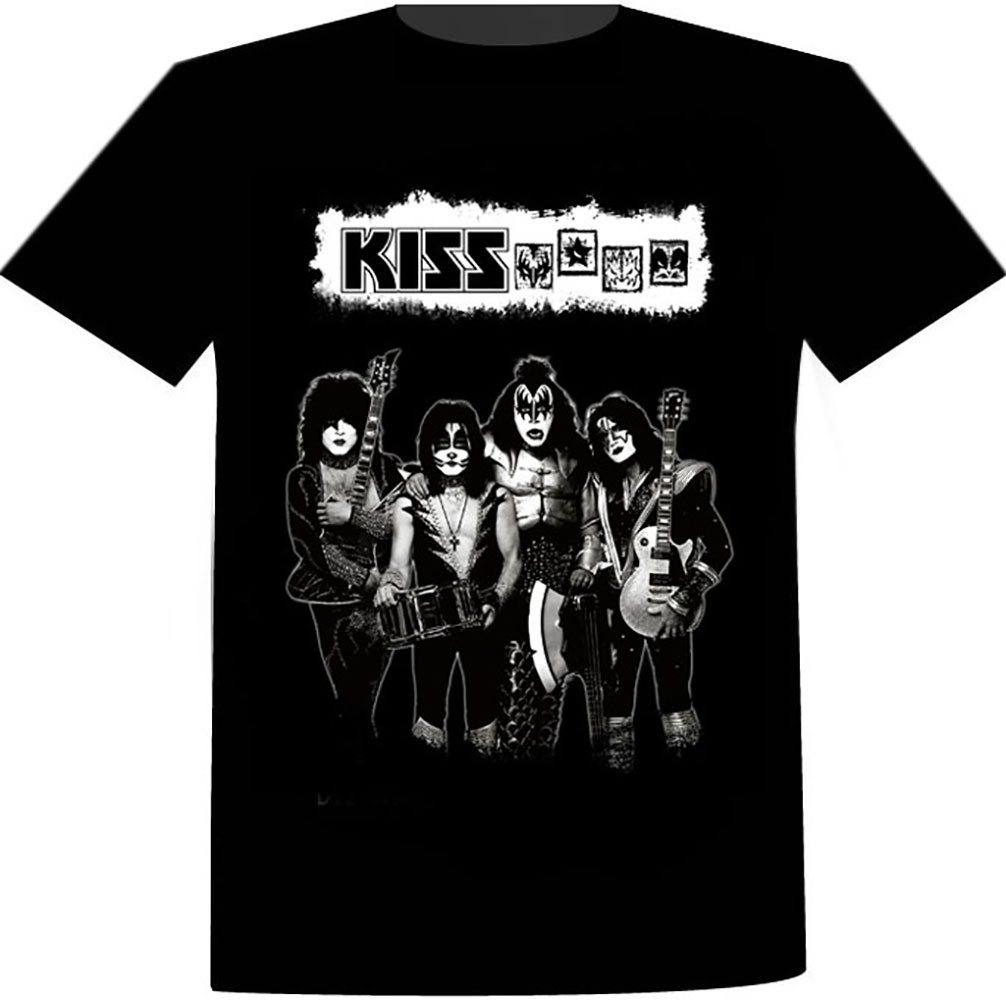 Band Shirt KISS (Größe S)