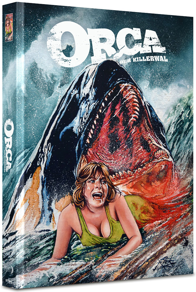 ORCA - DER KILLERWAL (Blu-Ray+DVD) - Cover B - Mediabook - Limited 333 Edition