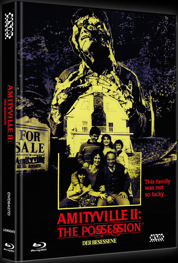 AMITYVILLE 2 (Blu-Ray+DVD) - Cover D - Mediabook - B-Ware ohne Limitierungsnummer!