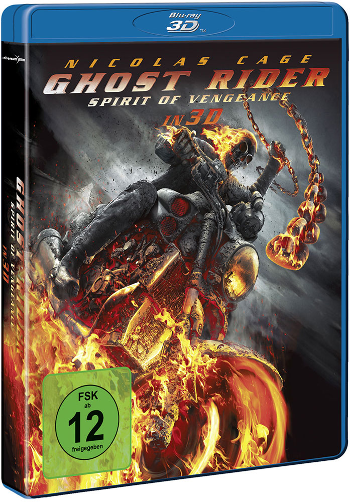 GHOST RIDER - SPIRIT OF VENGEANCE (Blu-Ray 3D) - 2D & 3D Version