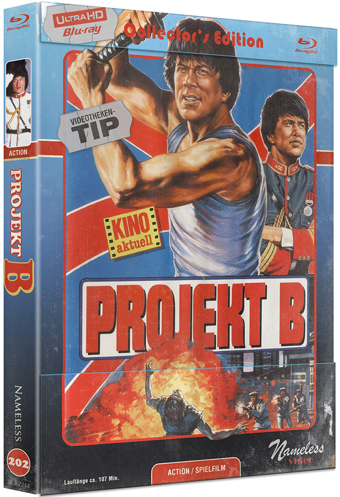 PROJECT B (4K UHD+Blu-Ray) - Cover C - Mediabook - Limited 500 Edition