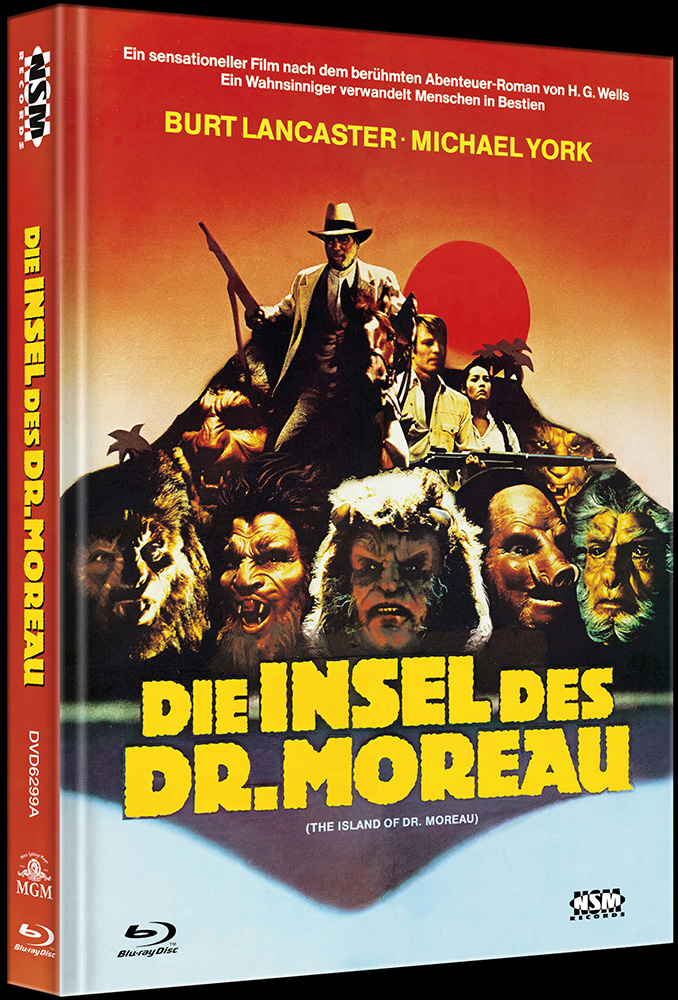Insel des Dr. Moreau - Cover A - Mediabook 002/444