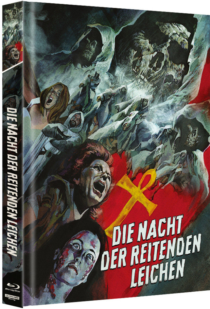 NACHT DER REITENDEN LEICHEN, DIE (4K UHD+Blu-Ray) - Cover A - Mediabook - Limited 500 Edition