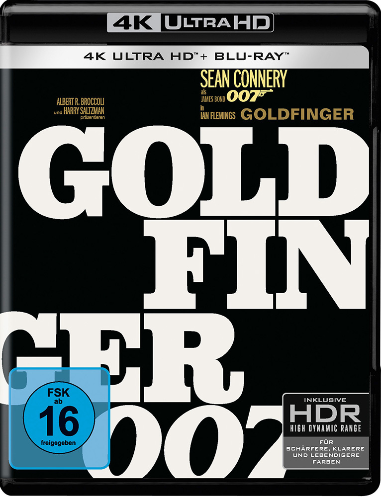 JAMES BOND 007: GOLDFINGER (4K UHD+Blu-Ray)