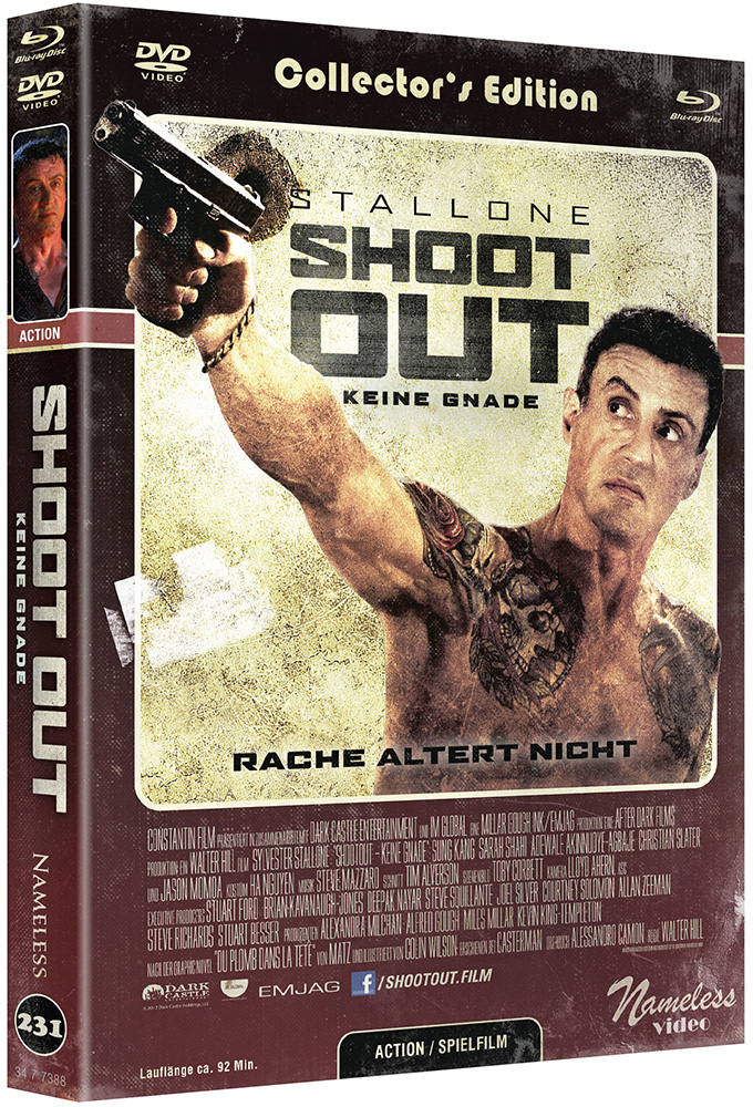 SHOOTOUT - KEINE GNADE (Blu-Ray+DVD) - Cover C - Mediabook - Limited 333 Edition