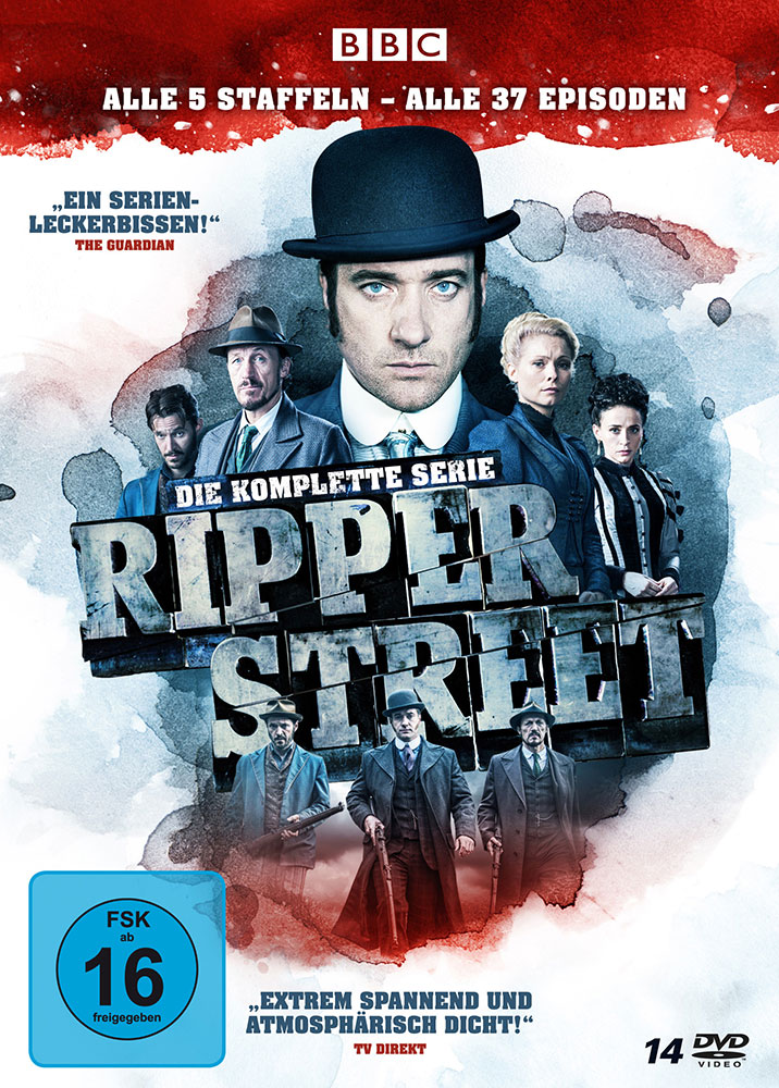 RIPPER STREET - Die komplette Serie (14DVD)